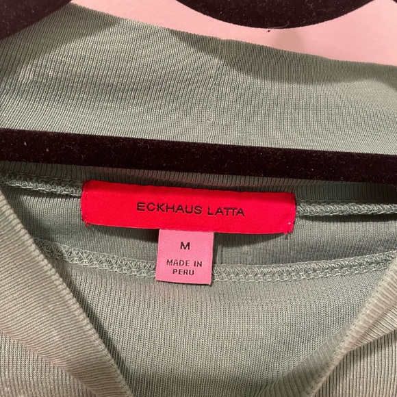 Eckhaus Latta Lapped Baby Turtleneck sz M - Picture 4 of 4